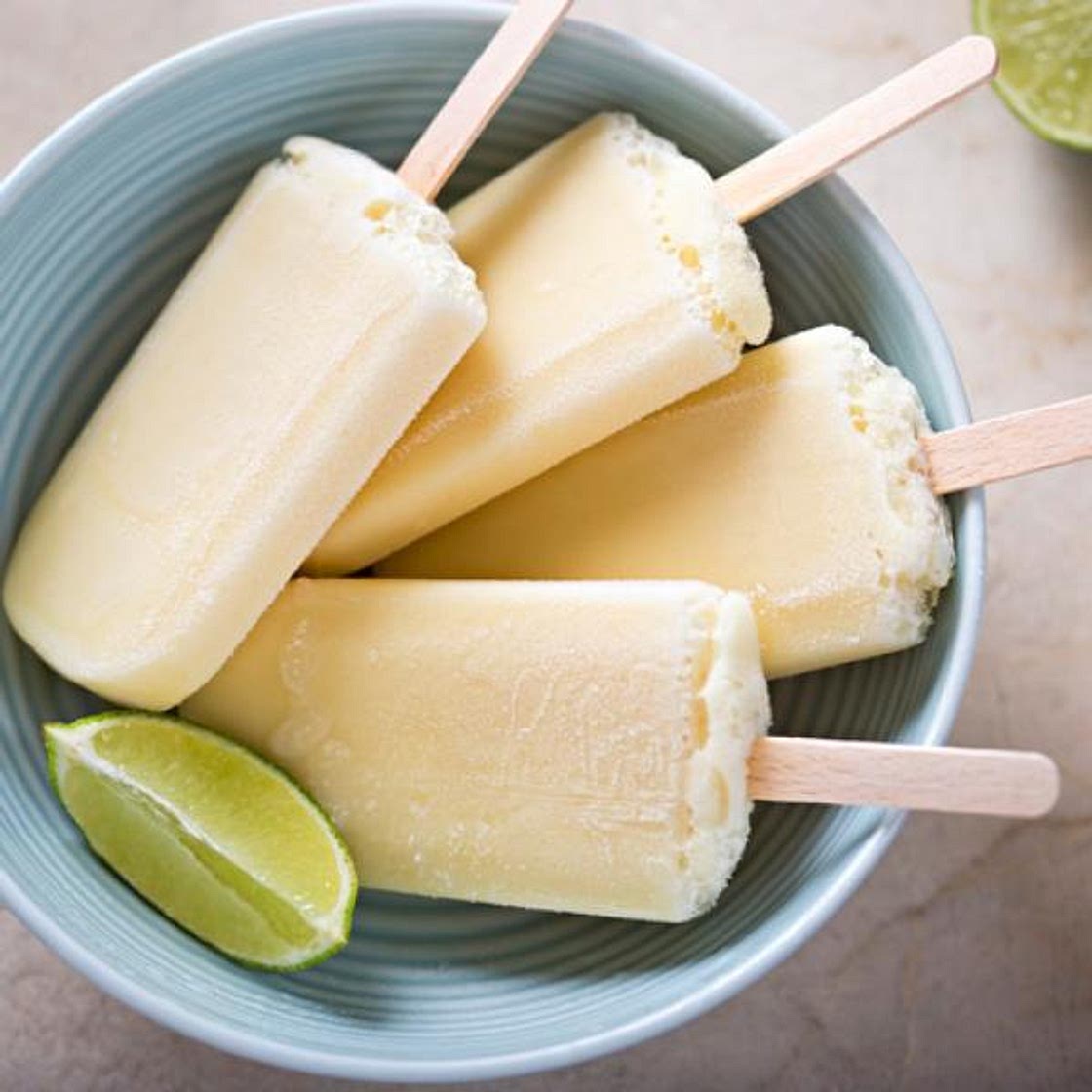 Receta de Paletas heladas de limón
