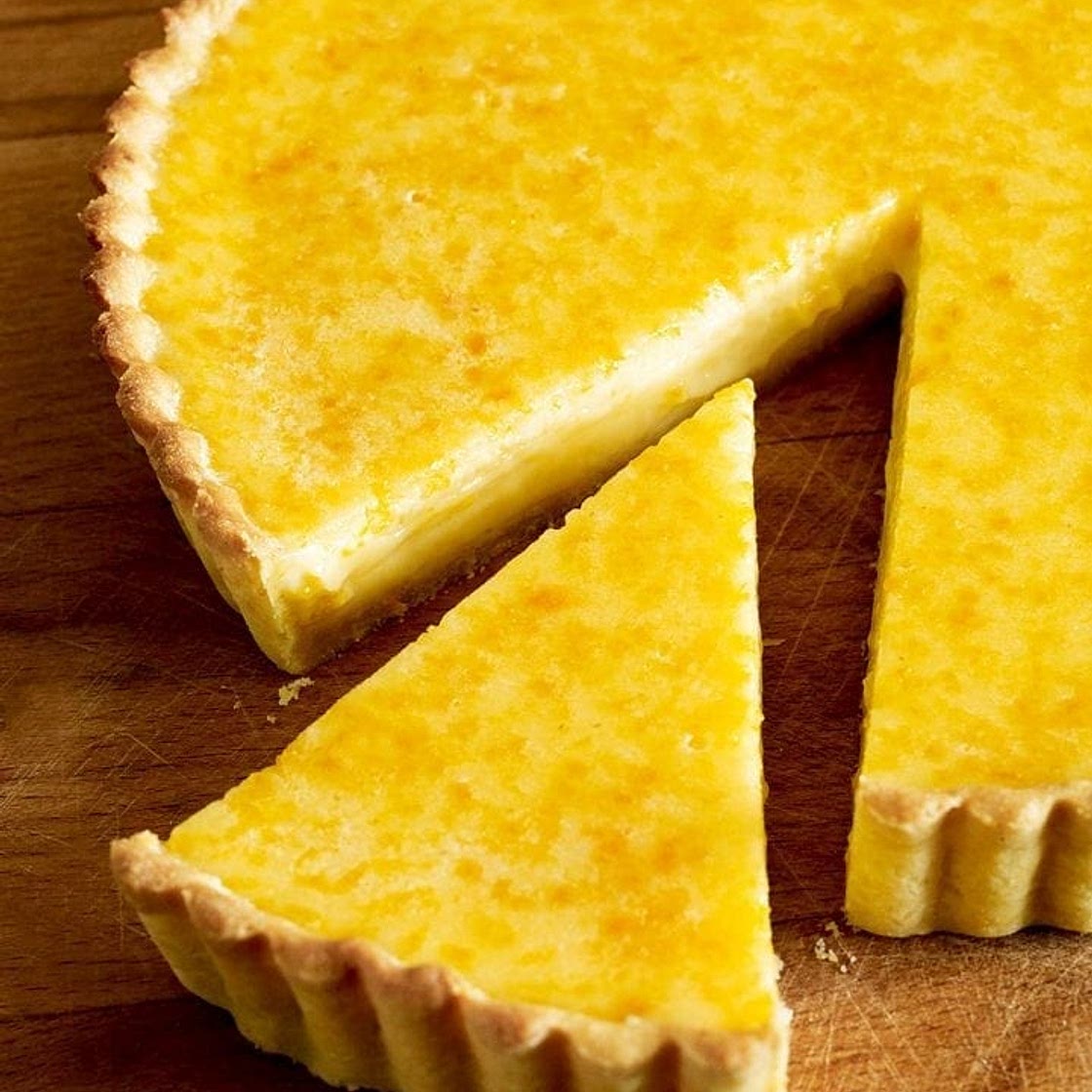 Seville orange tart