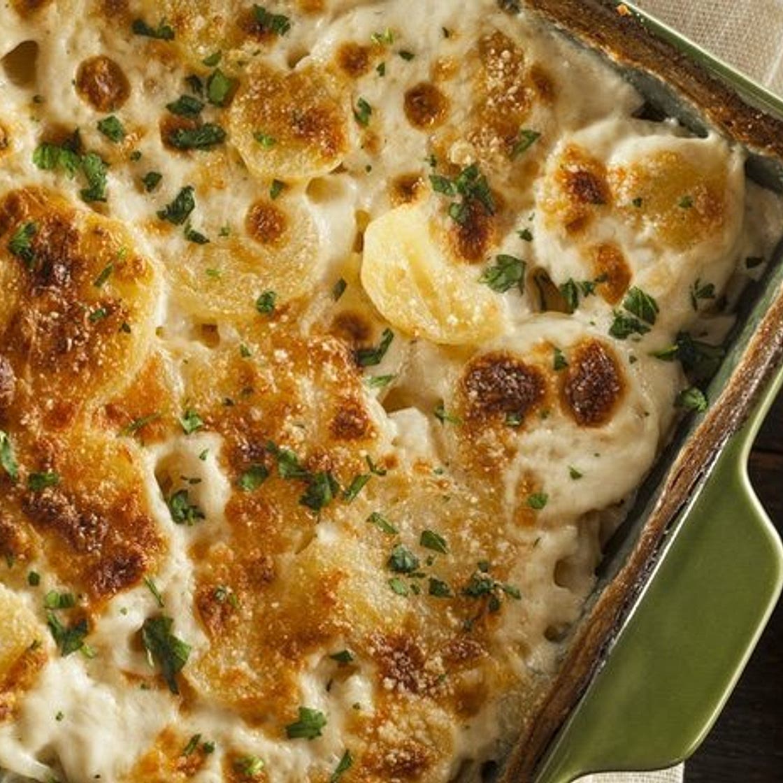 Patatas gratinadas