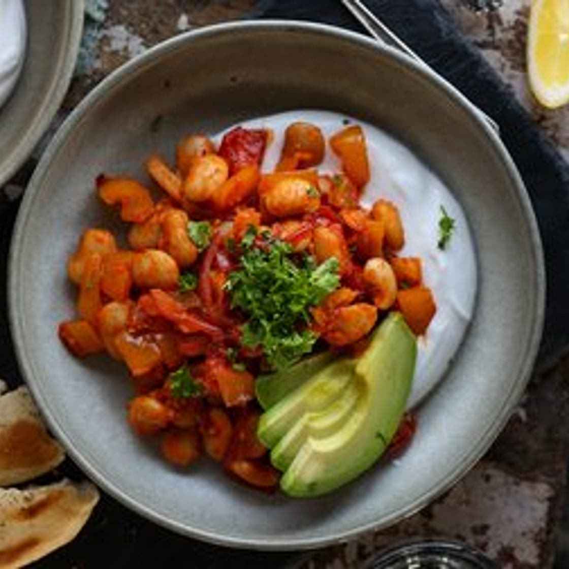 Harissa Spiced Beans