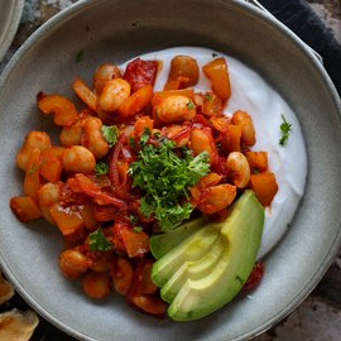 Harissa Spiced Beans