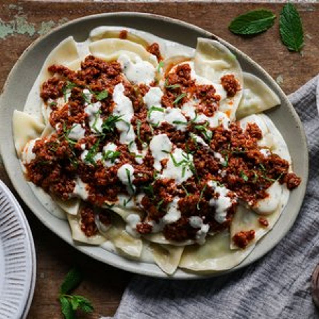 Aushak - Afghan Dumplings