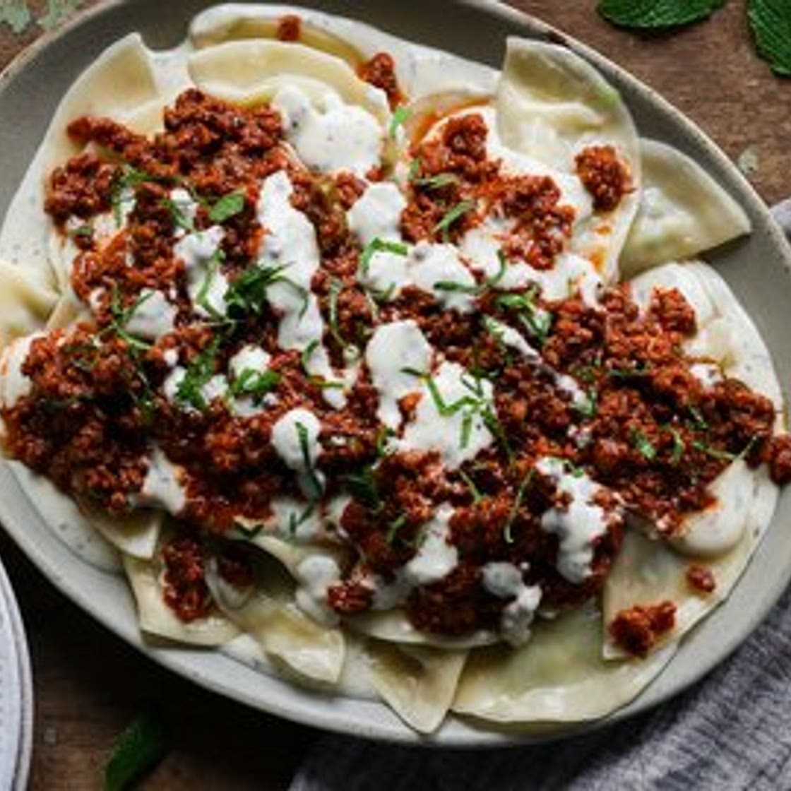 Aushak - Afghan Dumplings