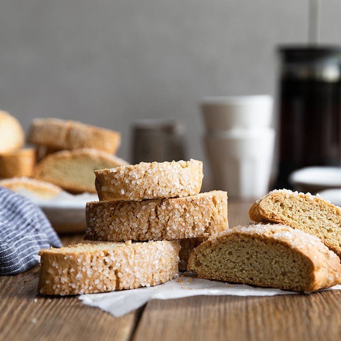 Gluten-Free Vanilla Biscotti