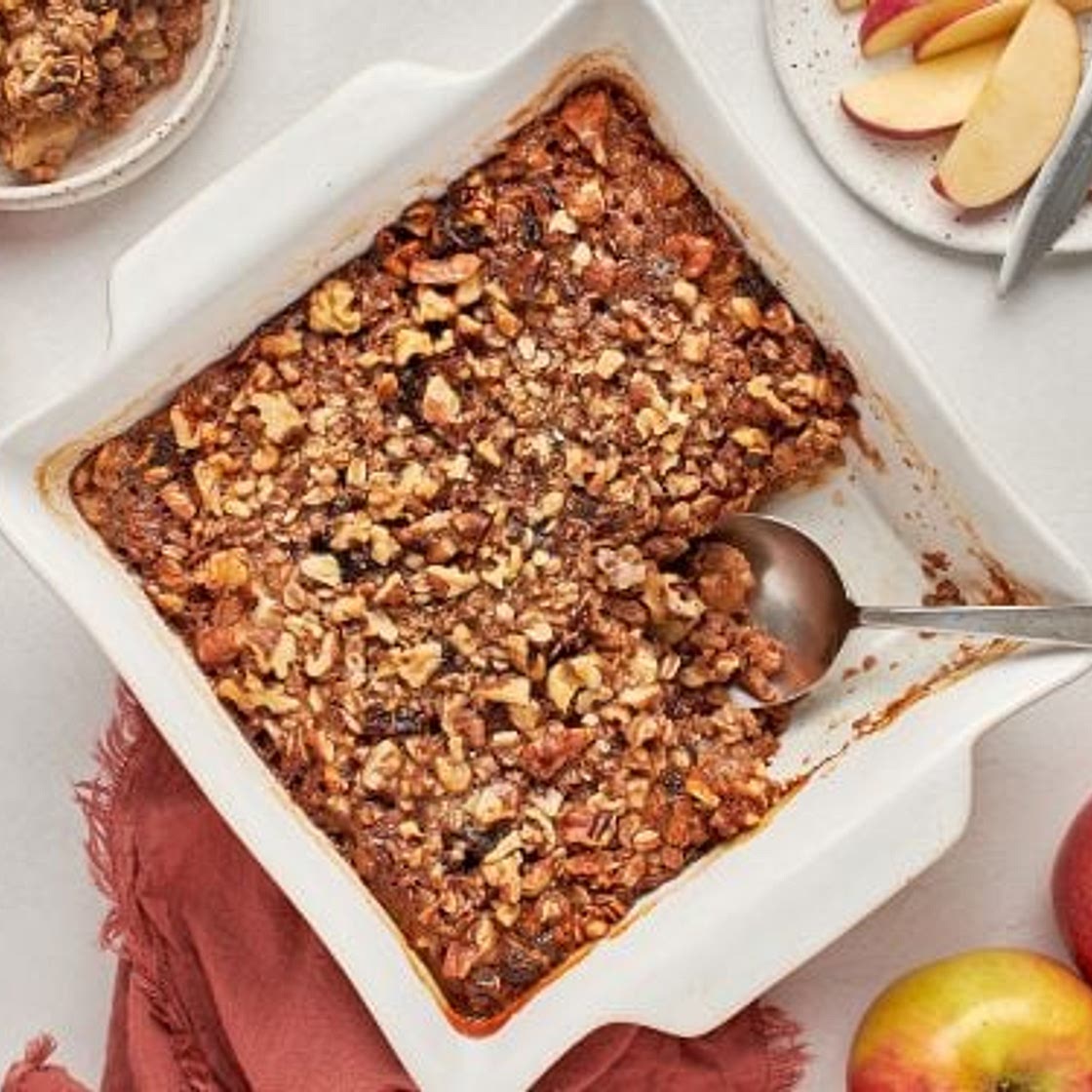 Baked Oatmeal with Apples