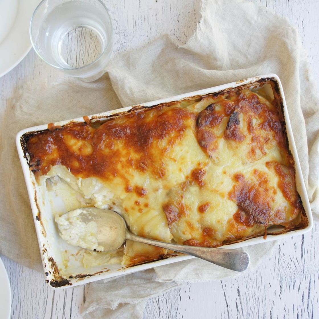 Easy Potato and Chicken Bake recipe