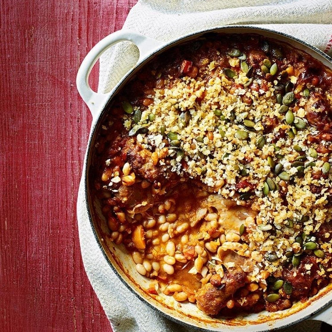 Healthier cassoulet