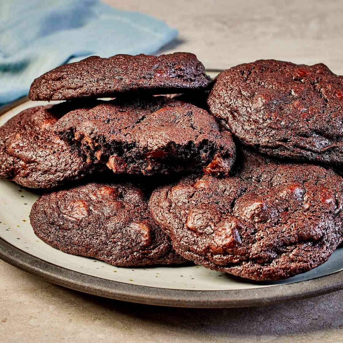 Chocolate Chocolate Chip Cookies