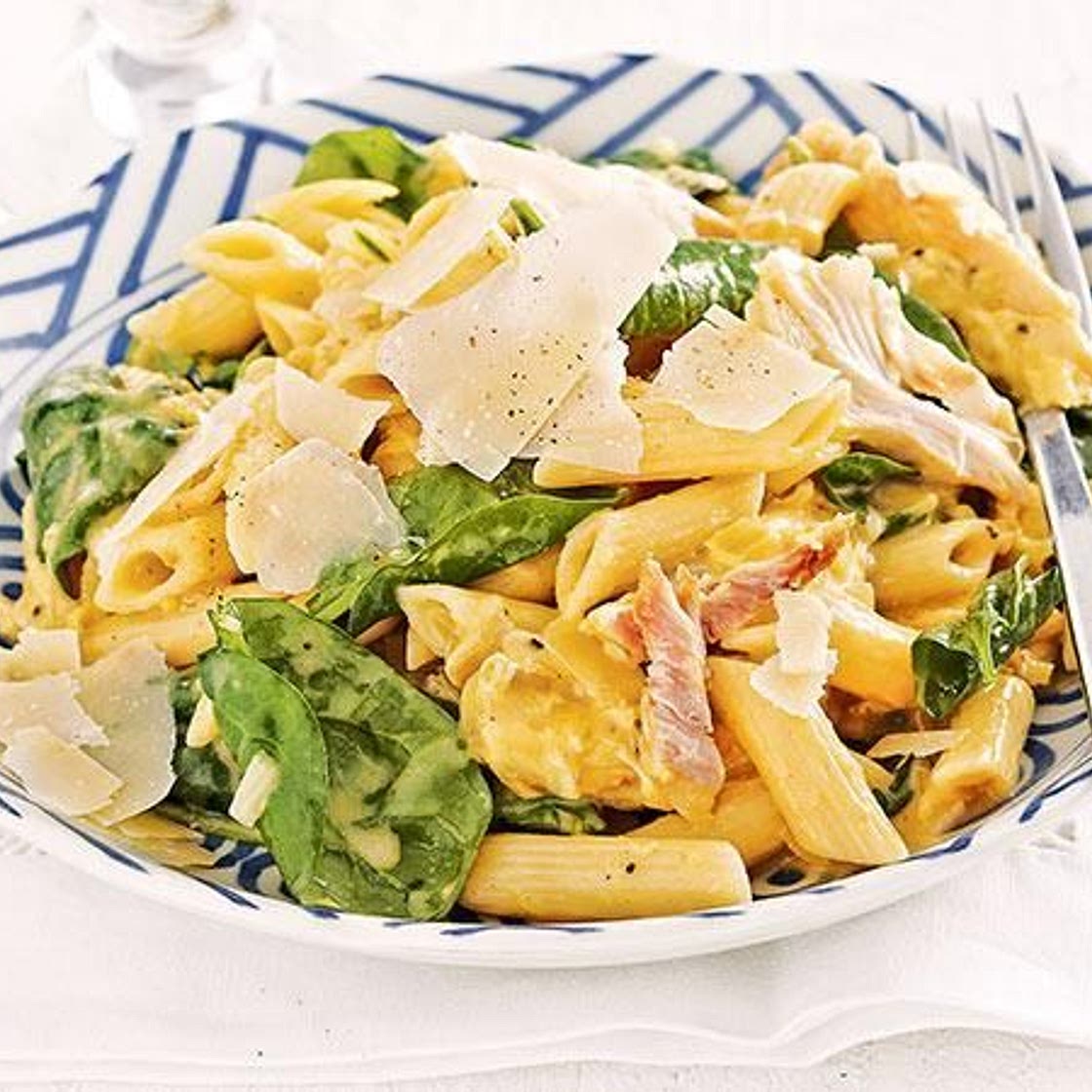 Easy Creamy Chicken Pasta recipe