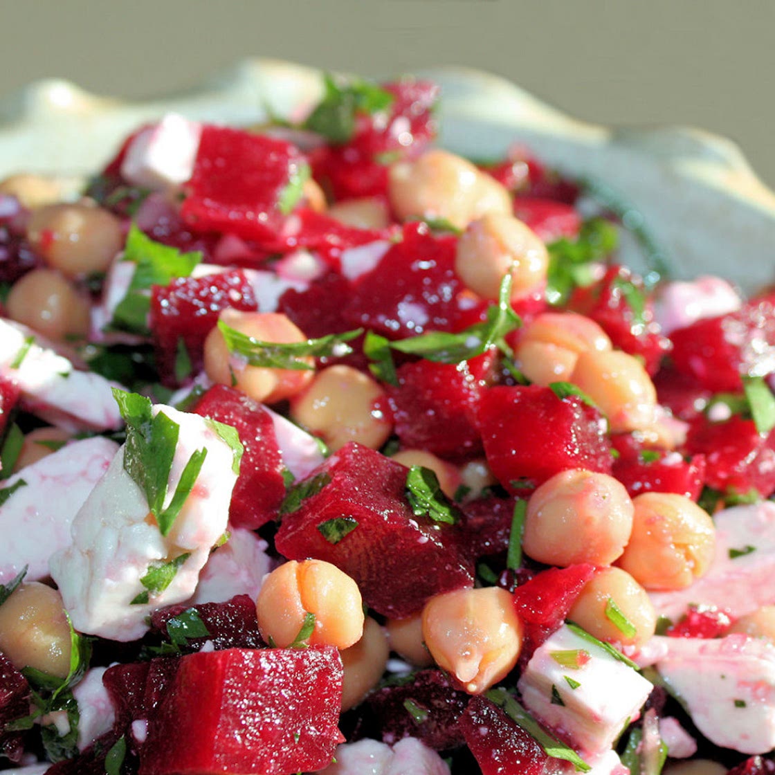 Chickpea Beetroot Salad