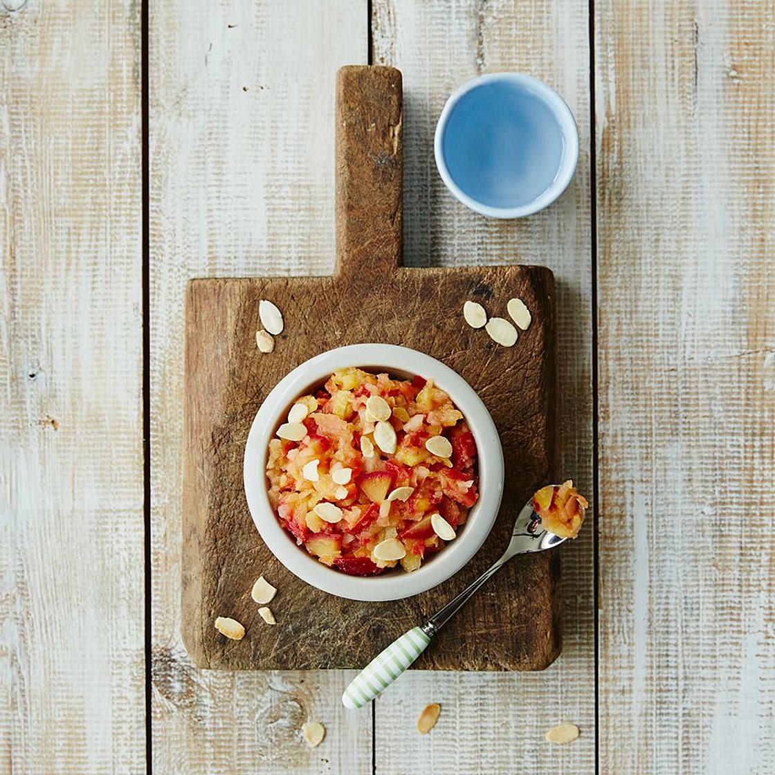 Michela’s plum & apple