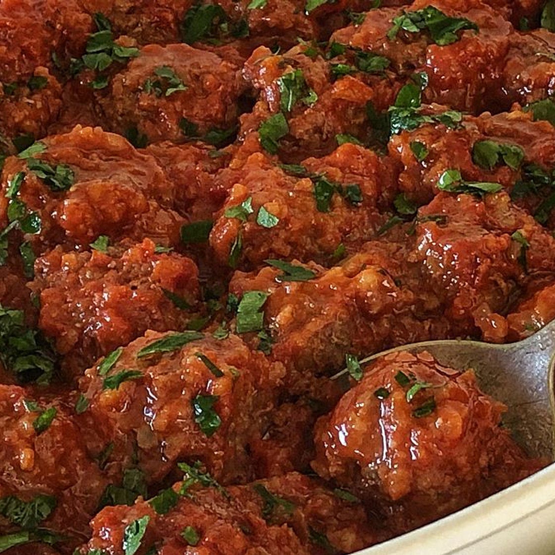Slow cooker porcupine meatballs recipe