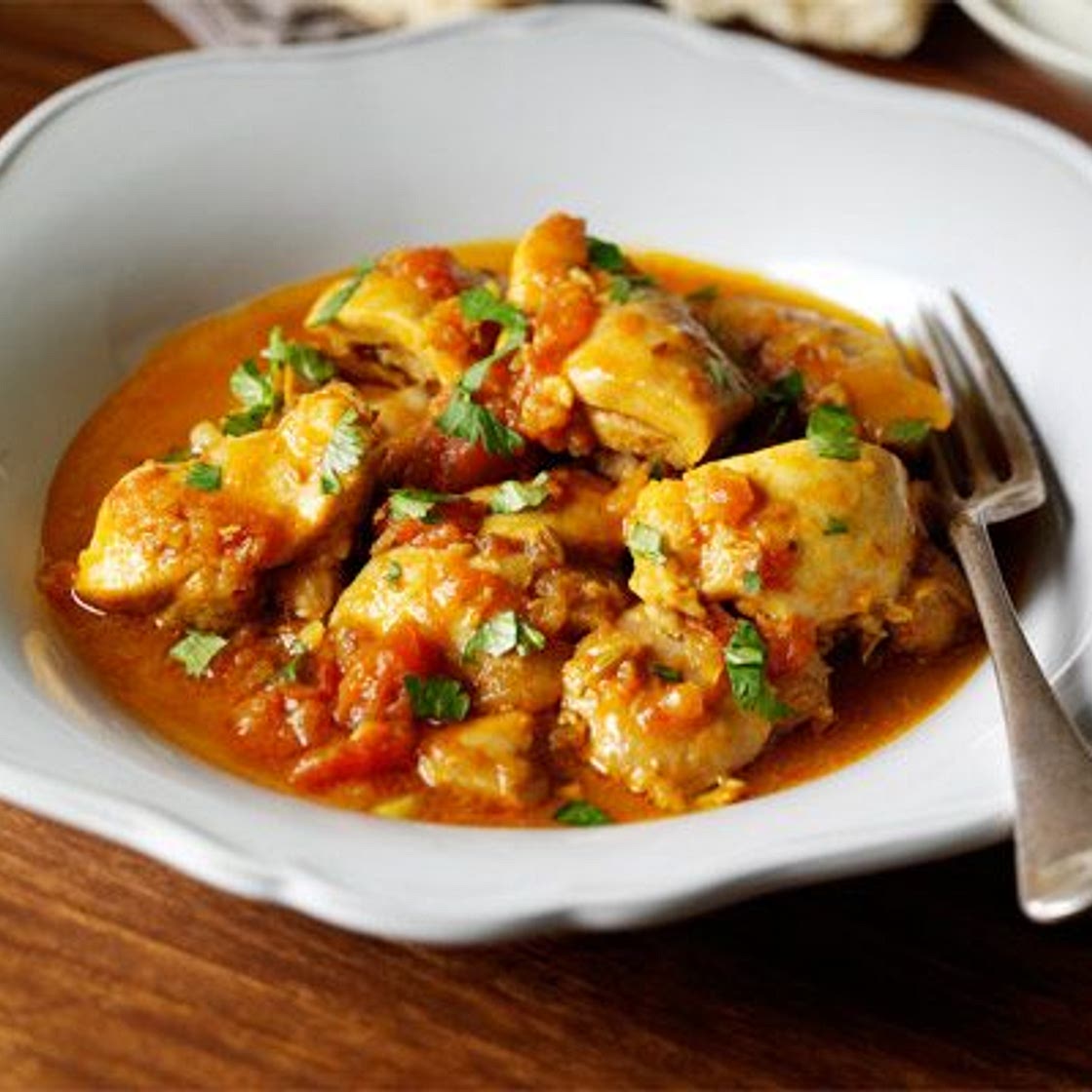 Home-style chicken curry