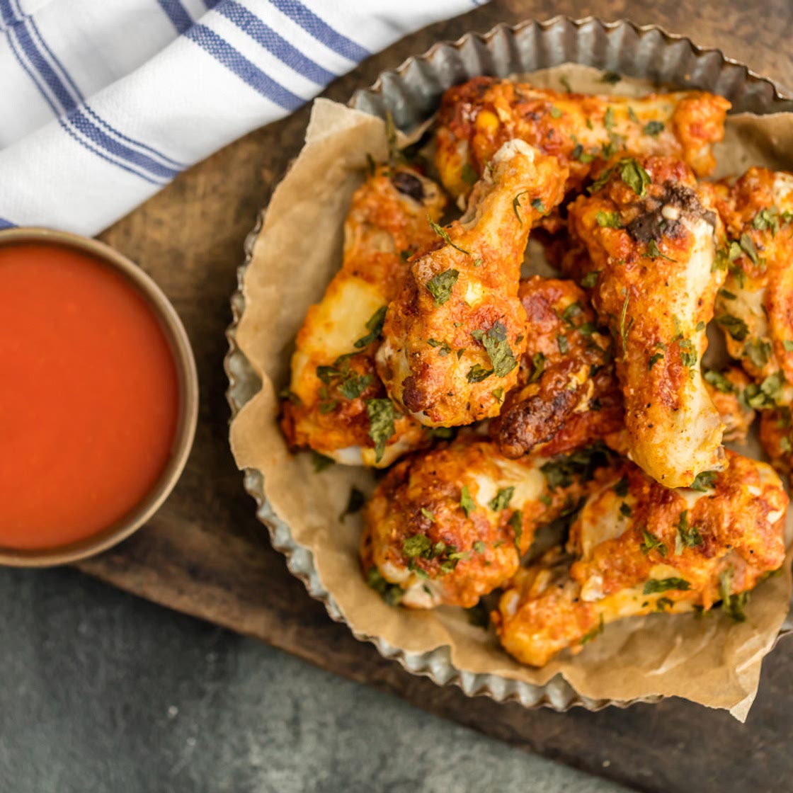 Oven Crisp Chicken Wings