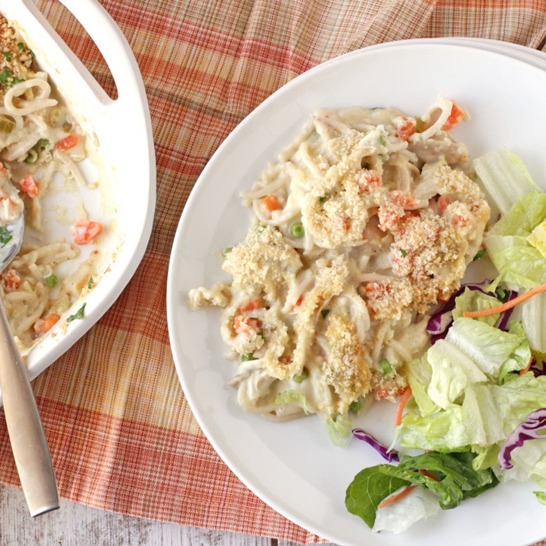 Creamy Turkey Tetrazzini