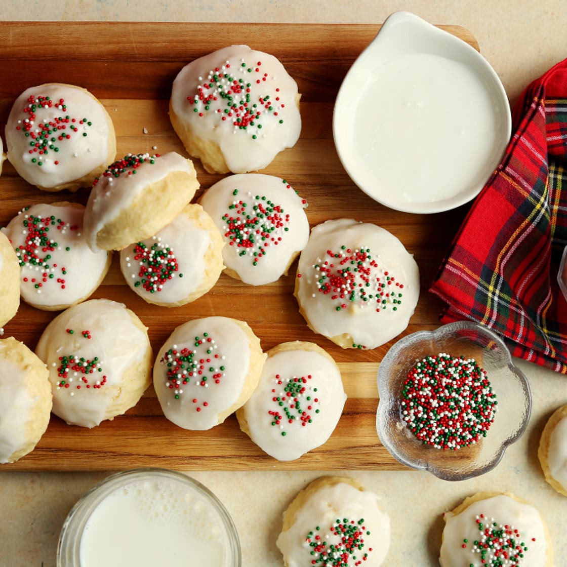 Anginetti (Italian Lemon Drop Cookies)