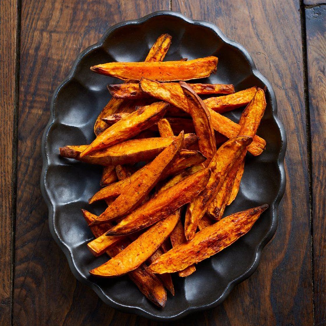 Air-fryer sweet potato fries