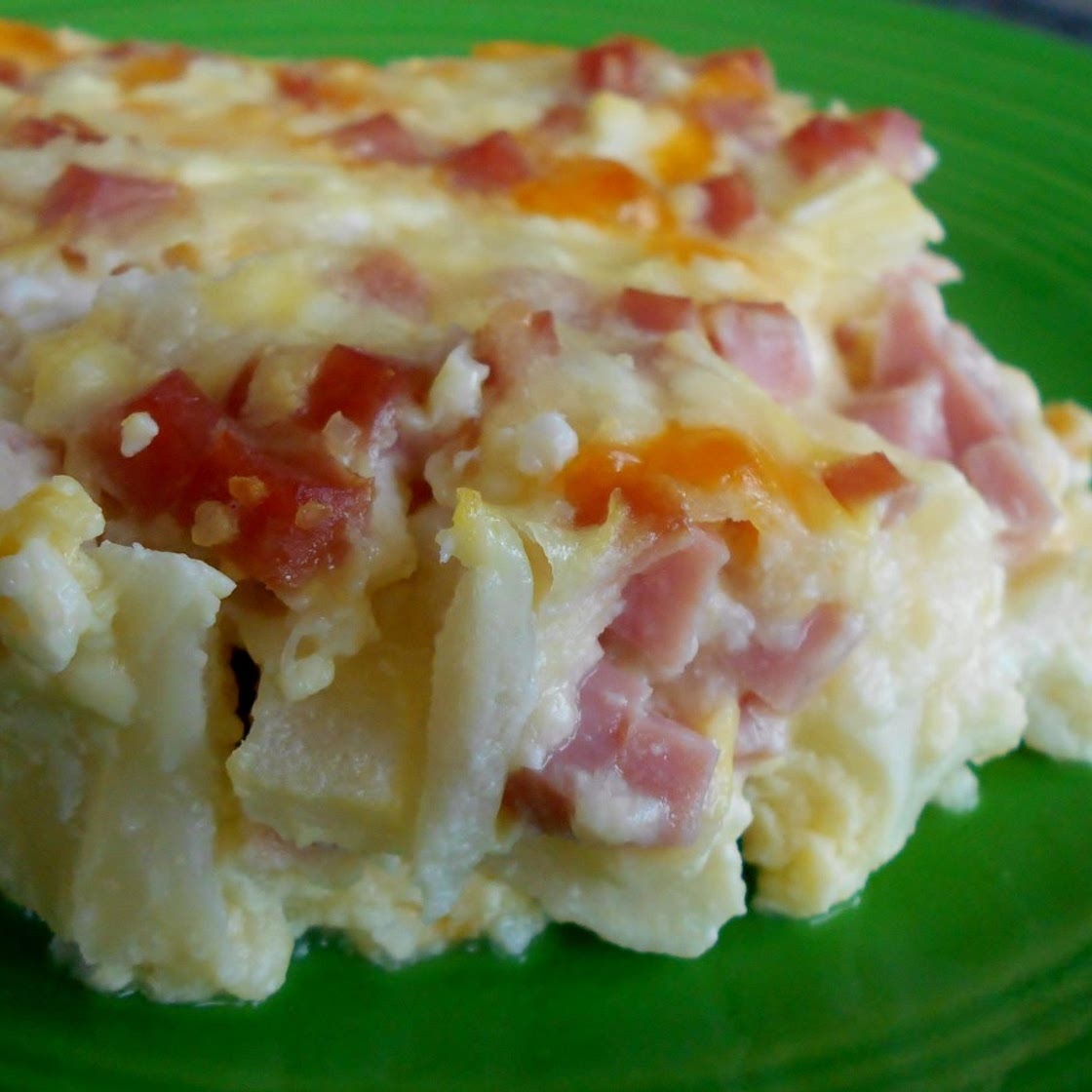 Low Carb Amish Ham Casserole