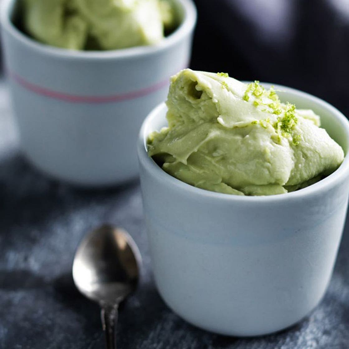 Avocado coconut ice cream that even the kids can make