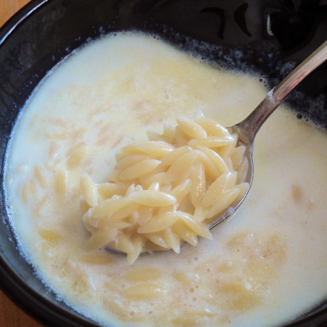 Estonian Milk Soup With Pasta Shapes (Makaroni-Piimasupp)