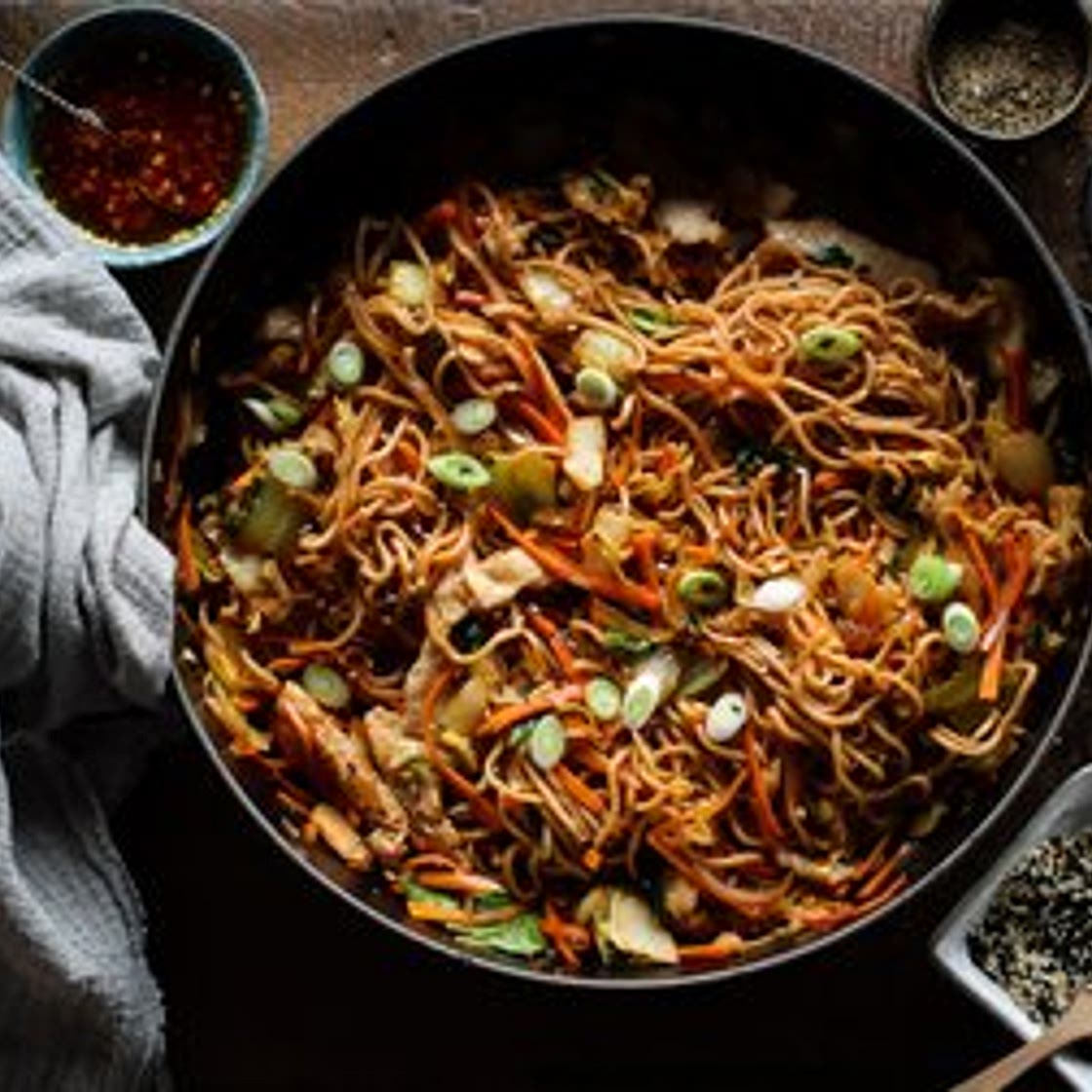The Best Vegan Chow Mein