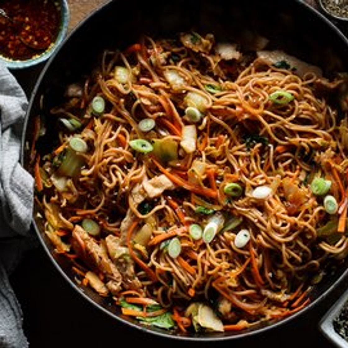 The Best Vegan Chow Mein