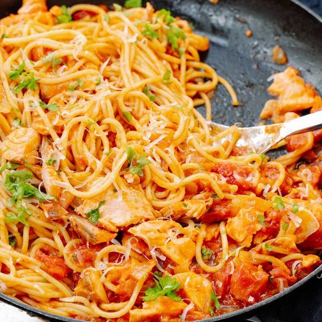 Salmon Pasta