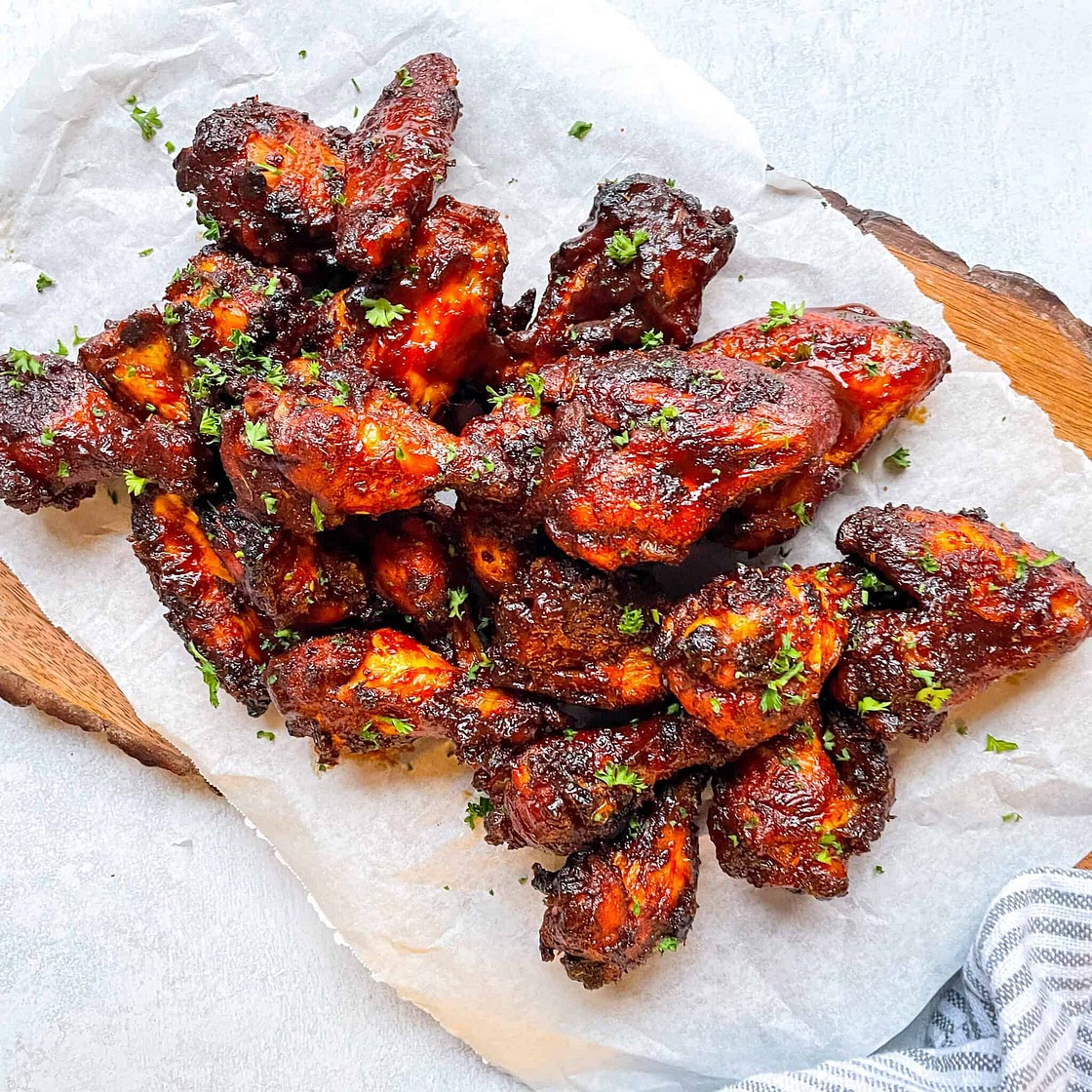 Air Fryer BBQ Chicken Wings