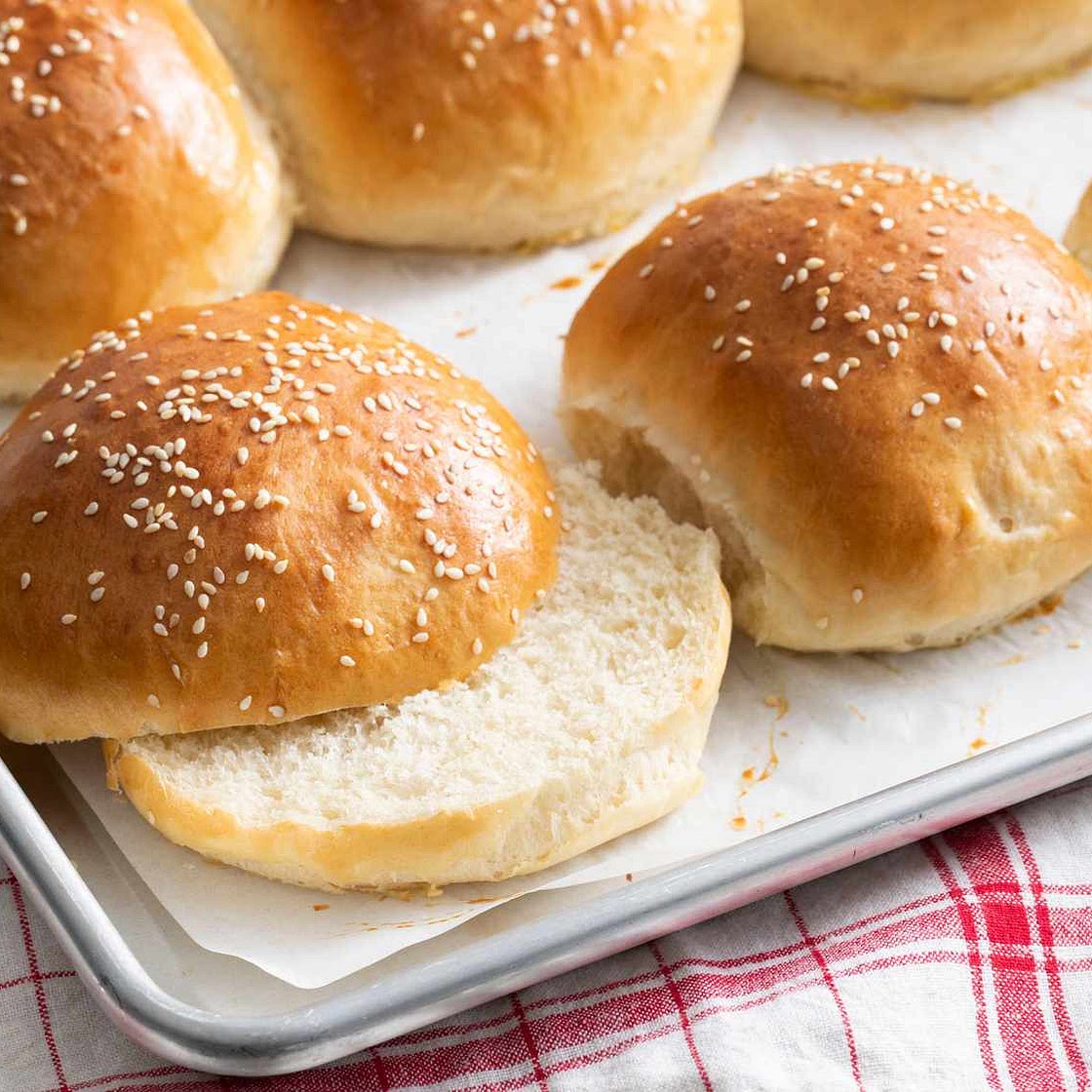 Homemade Hamburger Buns