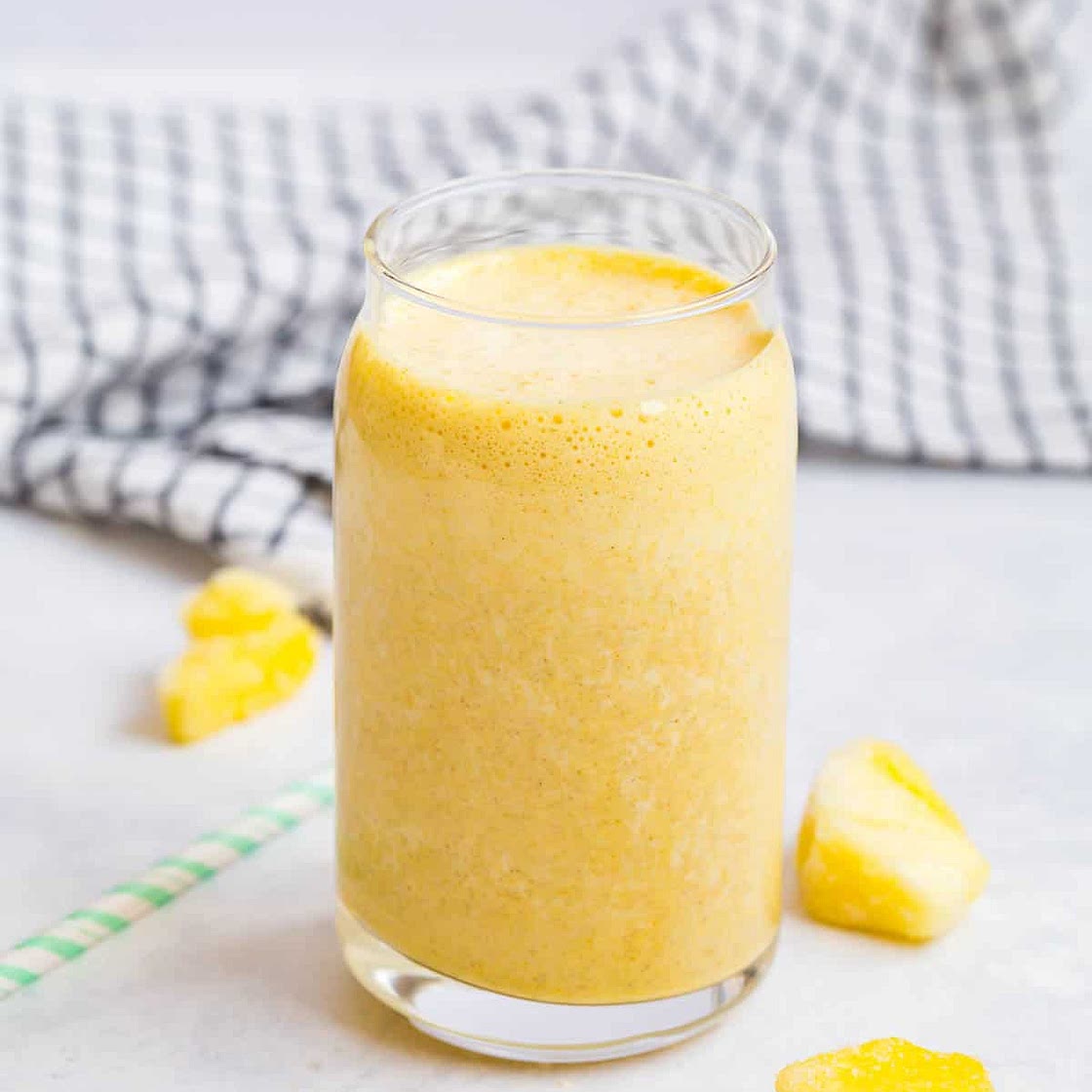 Protein Pineapple Turmeric Smoothie Recipe
