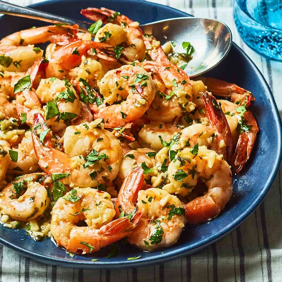 Simple Garlic Shrimp