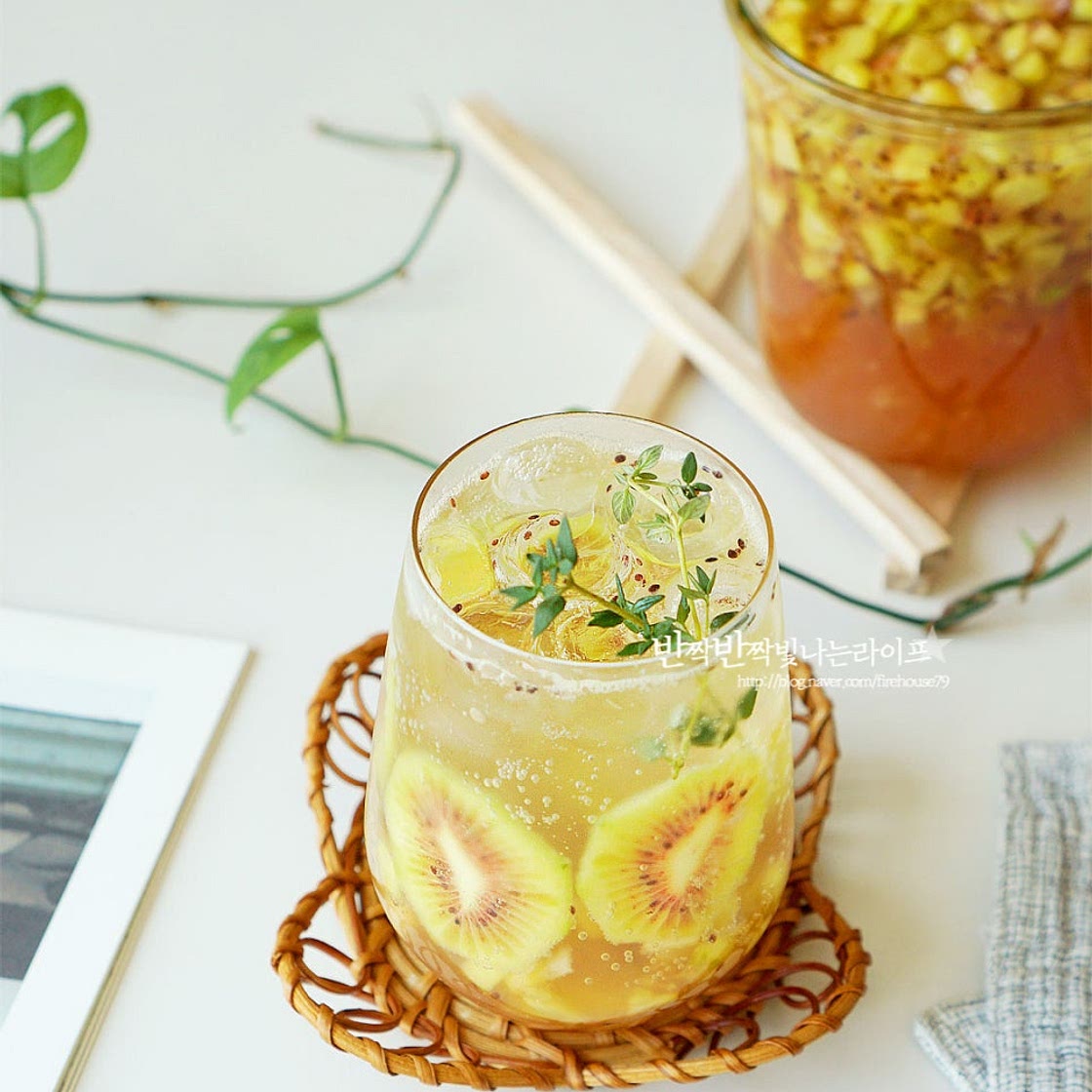 키위청 만들기 레드키위 키위에이드 키위 보관법