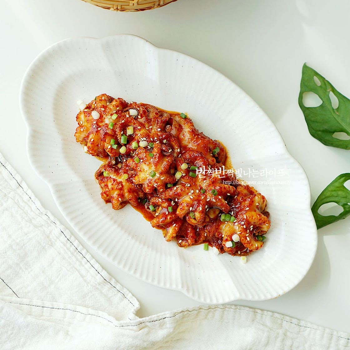 쭈꾸미볶음 양념 냉동 쭈꾸미볶음 레시피 주꾸미볶음