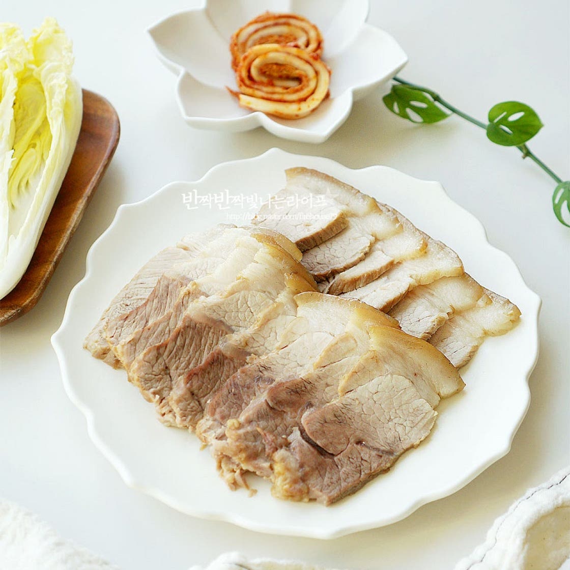 돼지 앞다리살 수육 압력솥 수육 삶기 돼지수육 맛있게 삶는법