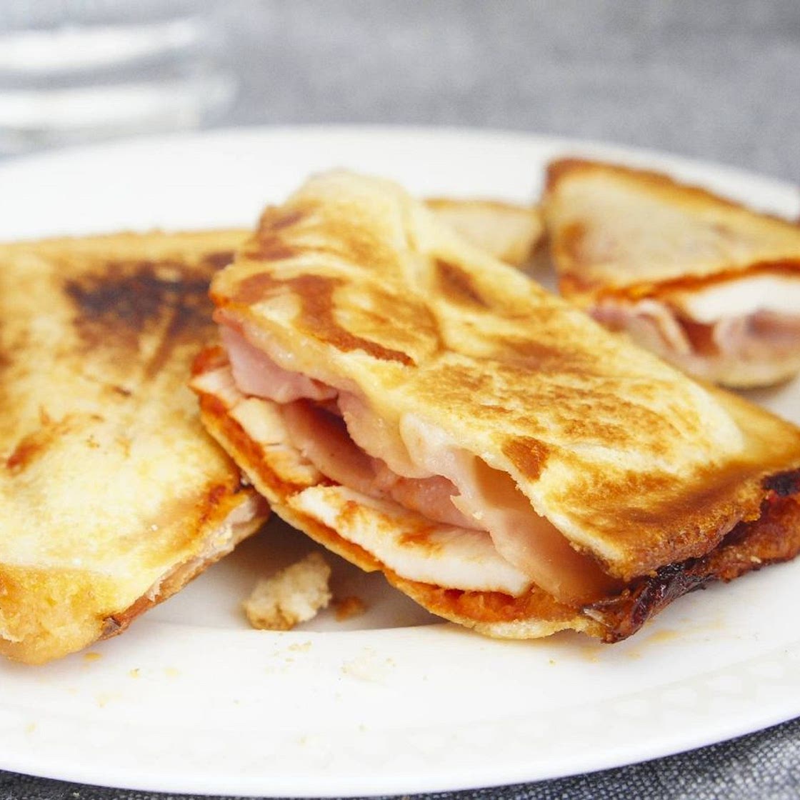 Chicken Parmigiana Jaffle recipe