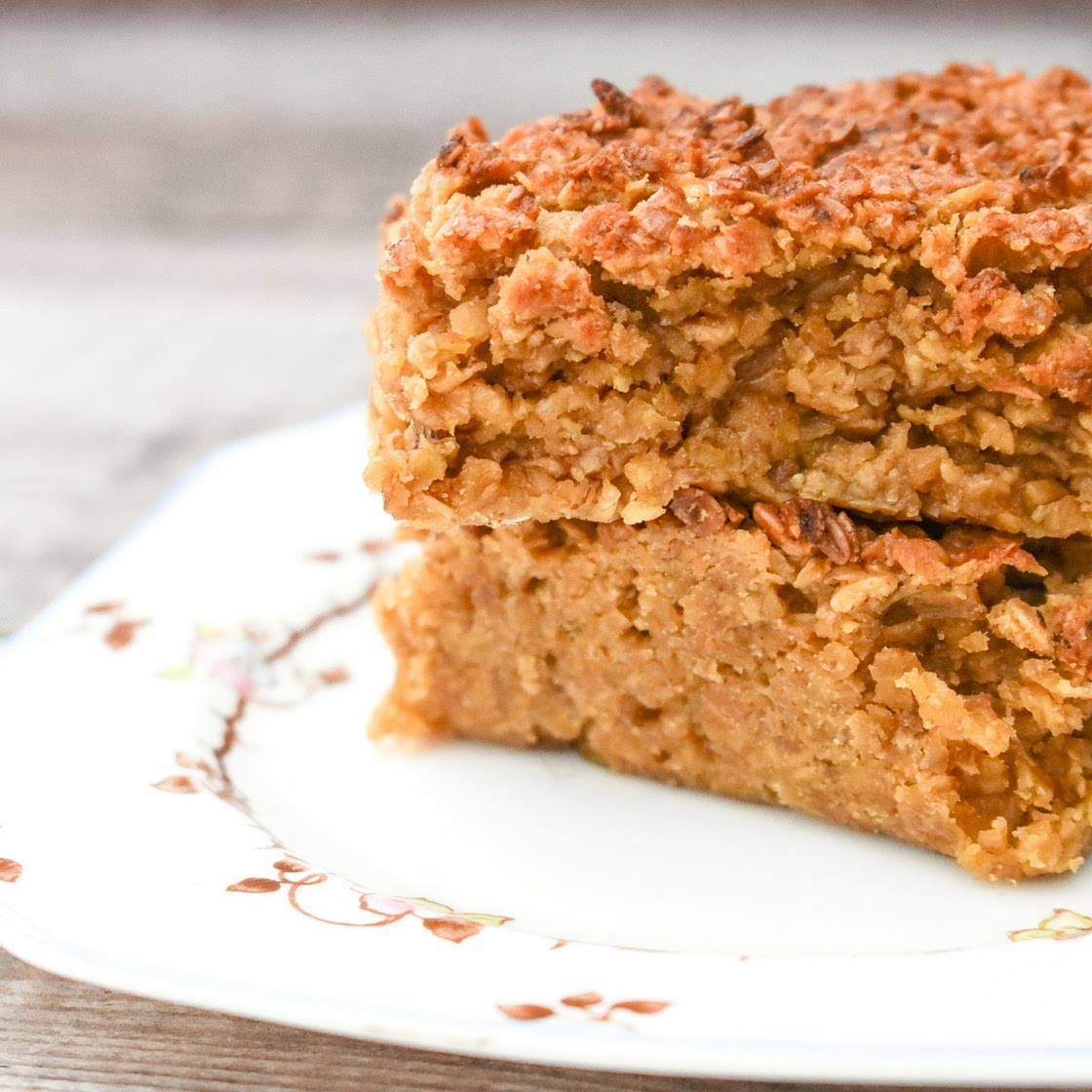 Air Fryer Golden Syrup Flapjacks