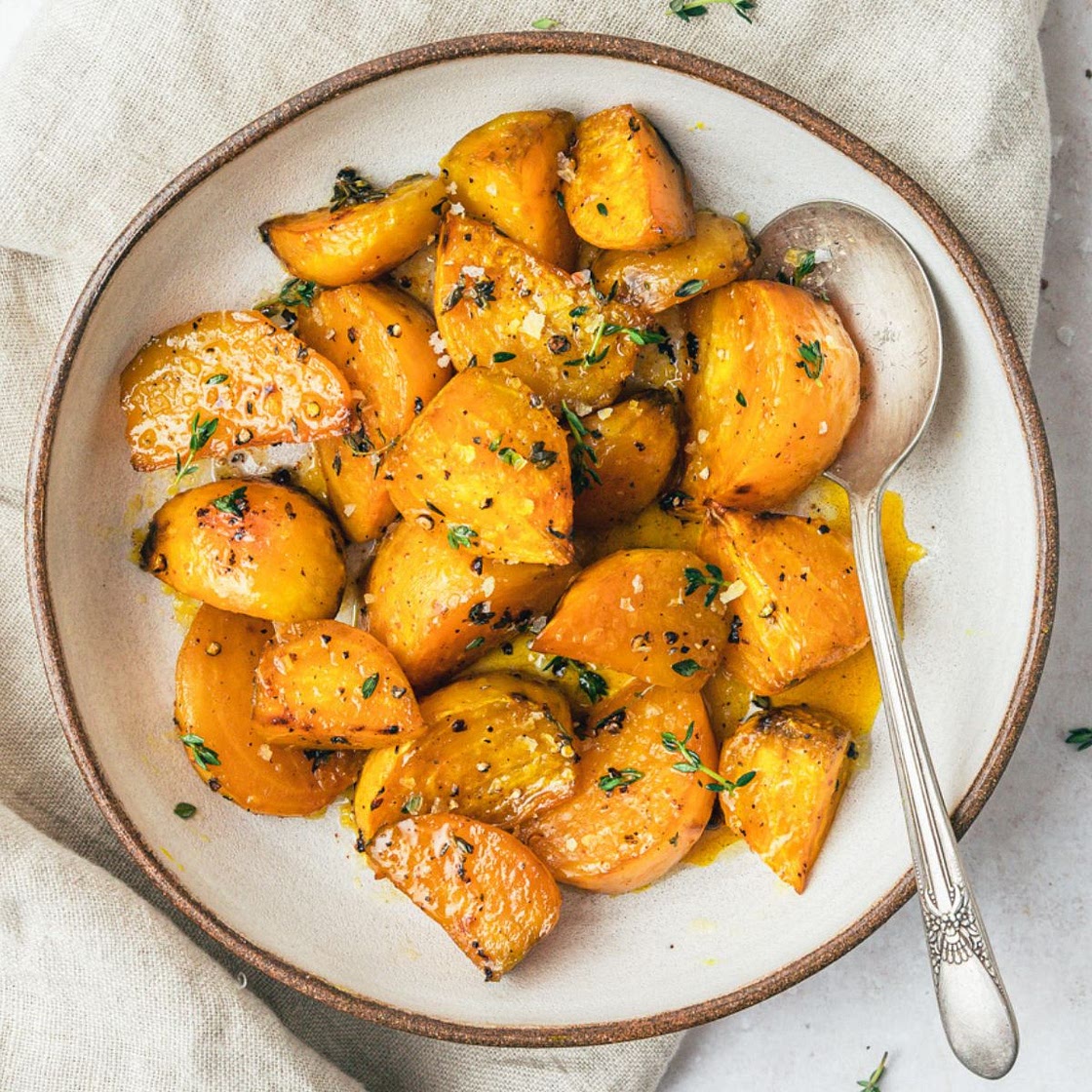 Roasted Golden Beets