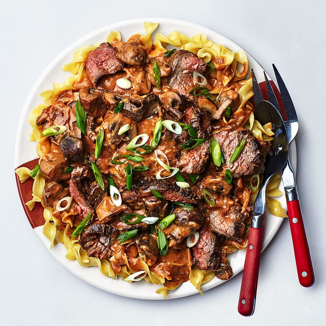 Beef Stroganoff