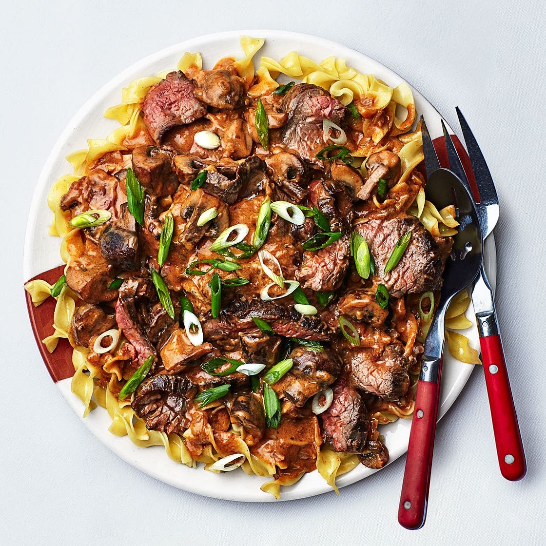 Beef Stroganoff