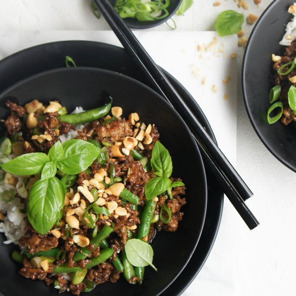 Chinese pork mince stir-fry recipe