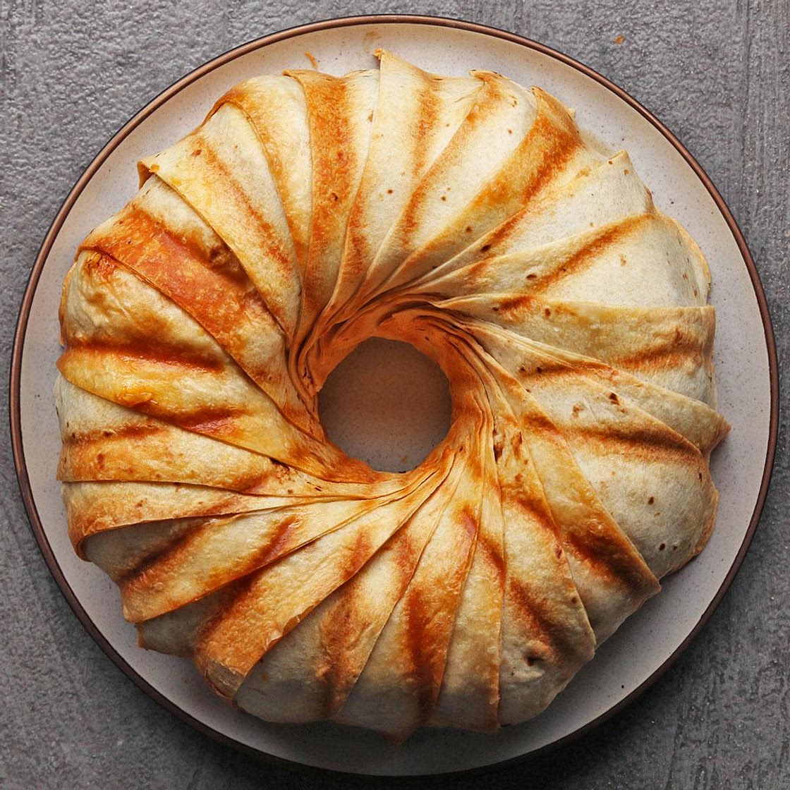 Crunchy Taco Ring Recipe by Tasty