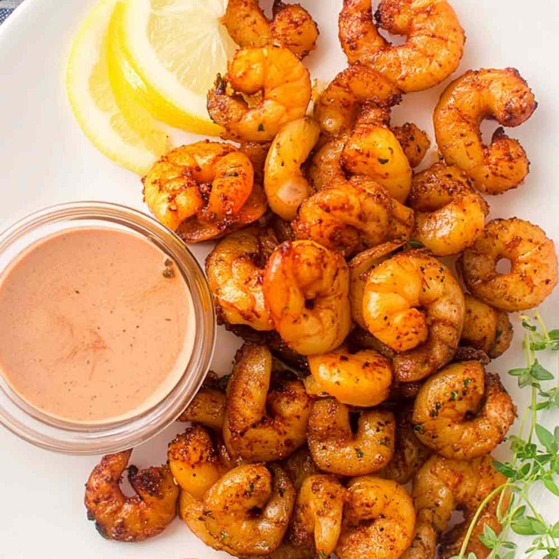 Krewetki z Airfryera