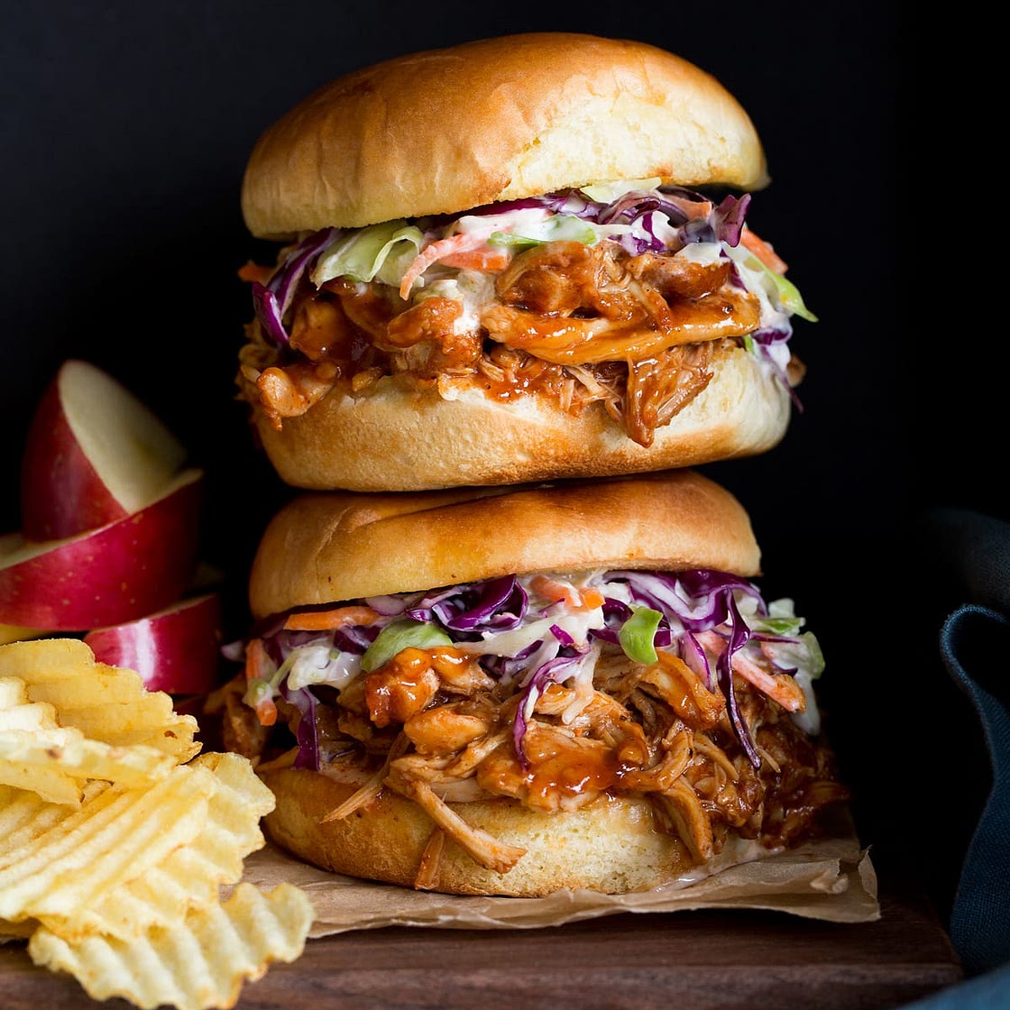 Crockpot BBQ Pulled Chicken