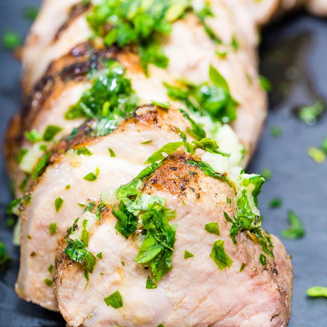 Garlic Butter Pork Tenderloin