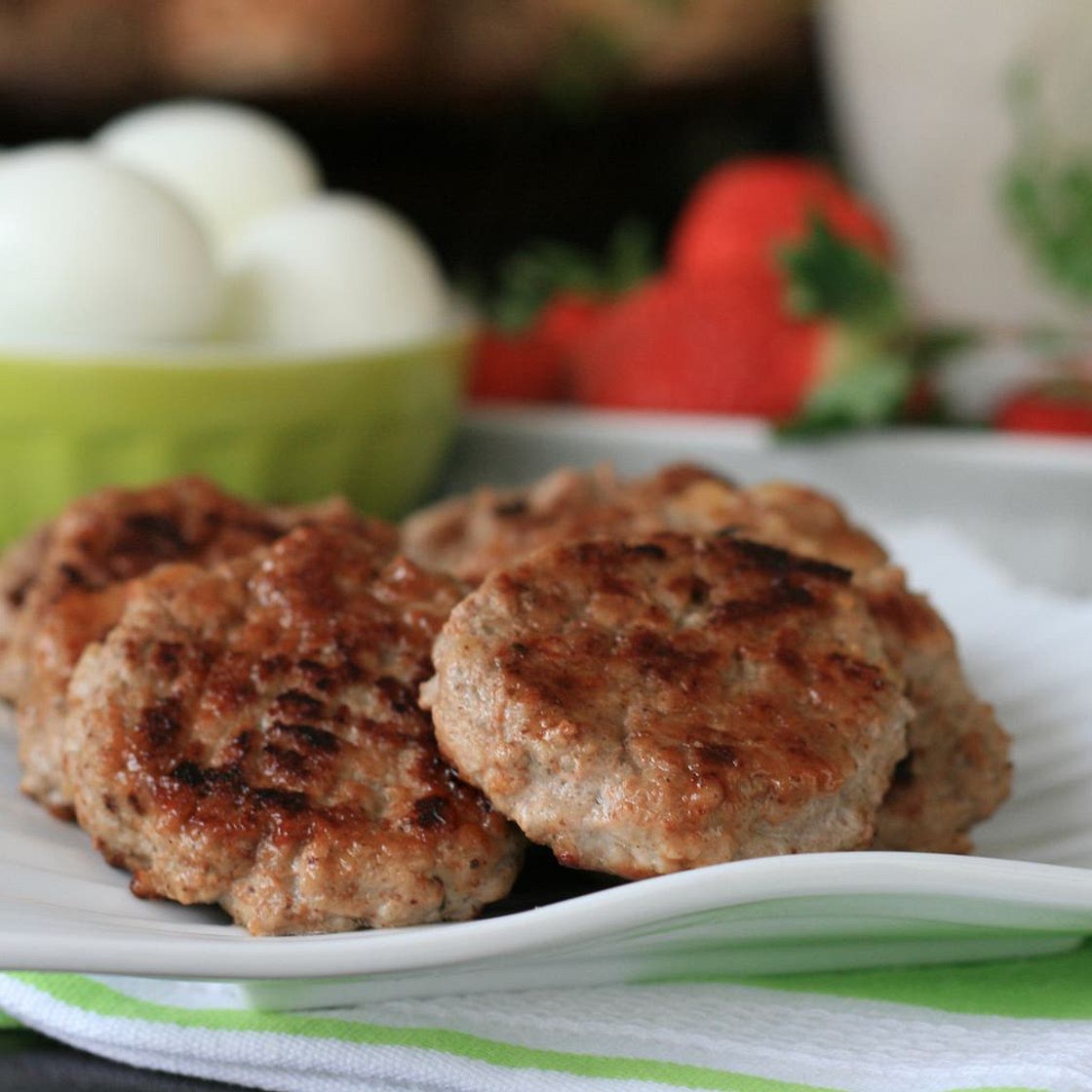 Maple Apple Turkey Sausage