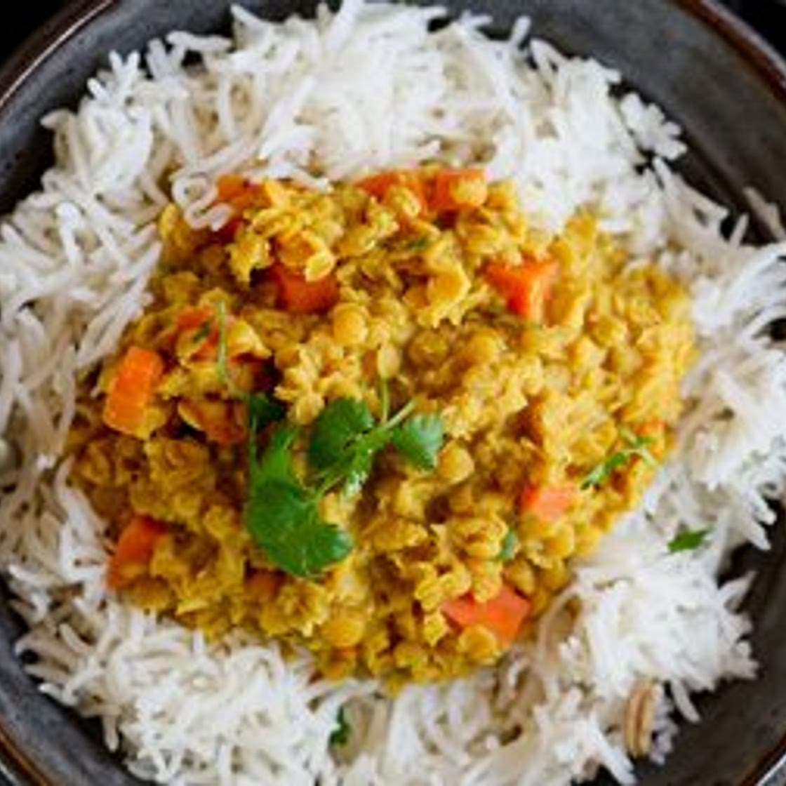 Comforting Coconut Red Lentil Dal