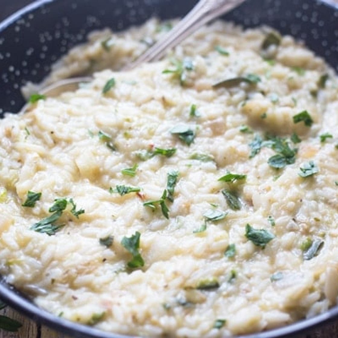 Creamy Italian Zucchini Risotto