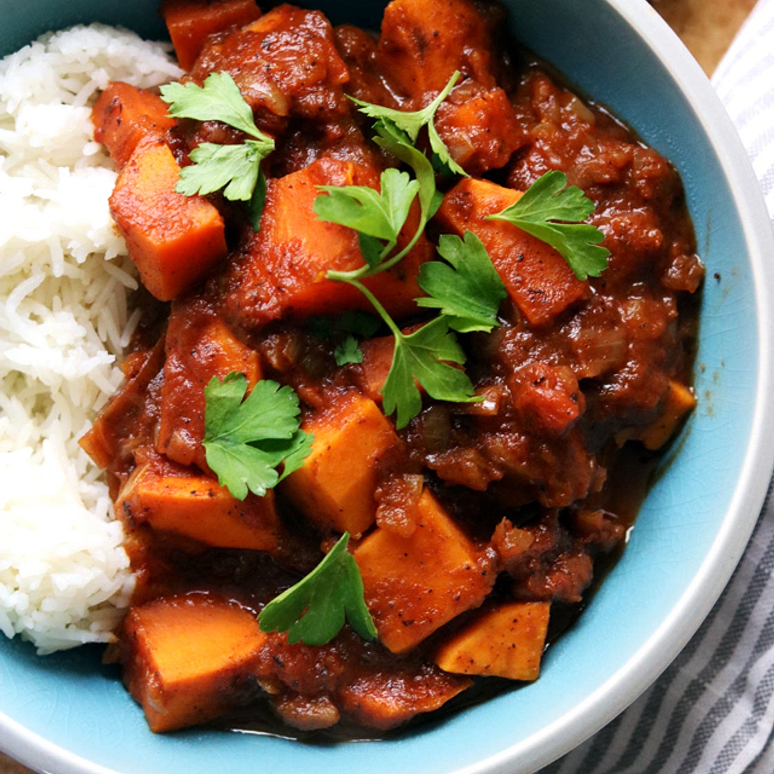 Sweet Potato Vindaloo