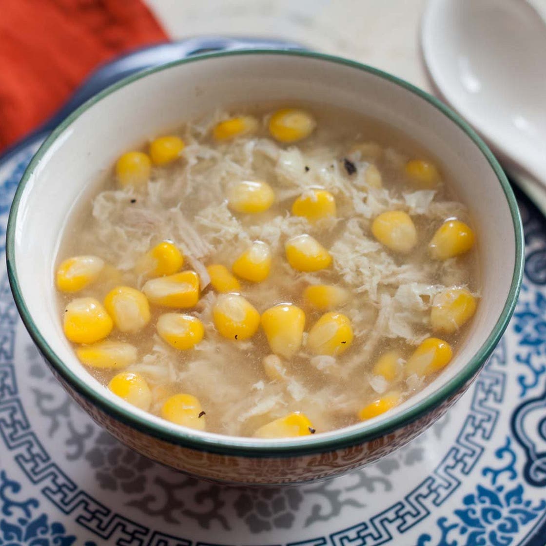 Chinese Chicken Sweet Corn Soup Recipe
