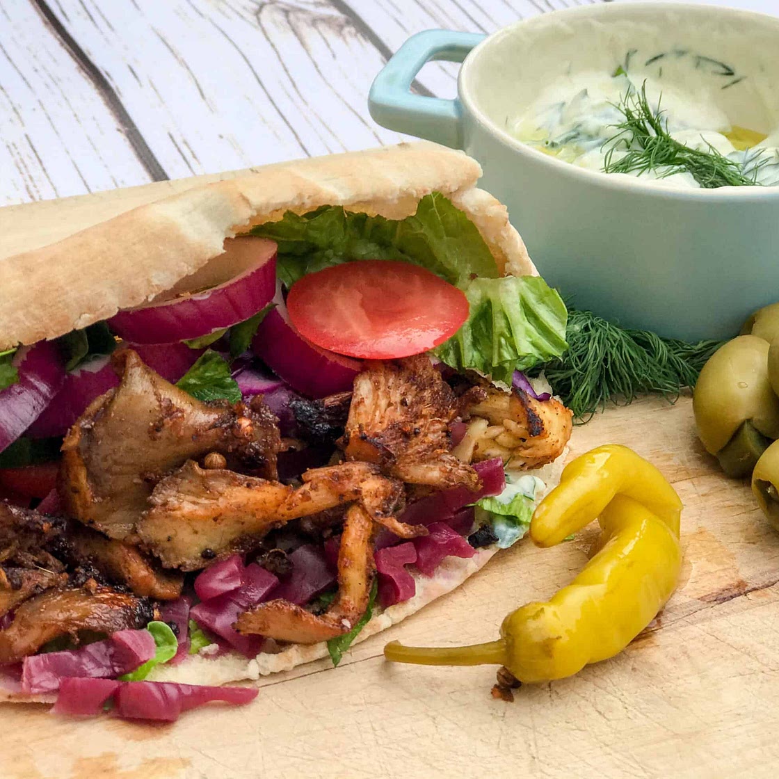 Vegan Shawarma Kebab
